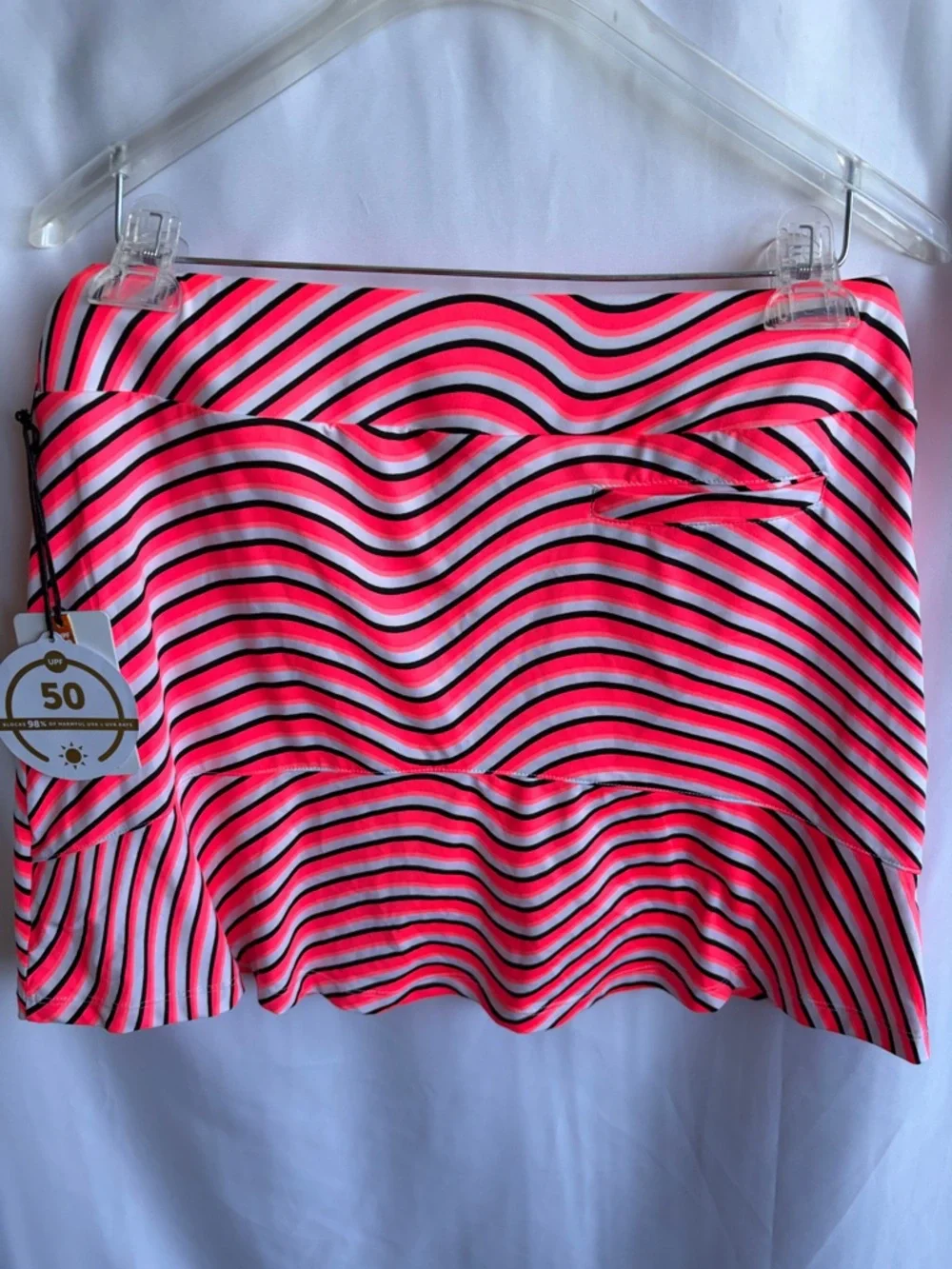 Tail White Label Skort Activewear Pink/Orange/black/white NWT, S, 50 UPF